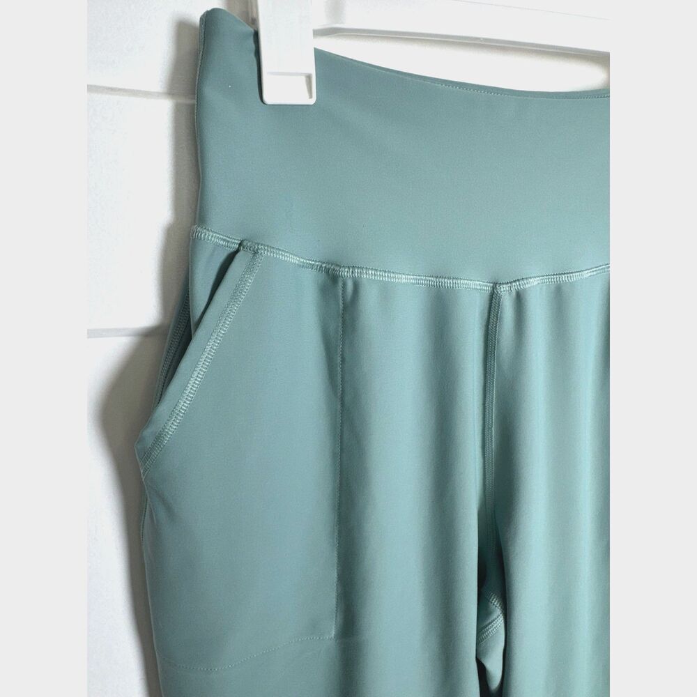 Old Navy Active Womens Large PowerSoft High Rise Joggers Full Length Sea Green